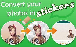 ✏️Create stickers for Whatsapp - WAStickerApps poster
