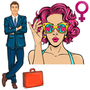 👫WAStickerapps Women and Men for WhatsApp APK