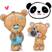 🐻Stickers d'ours et de peluches WAStickerapps