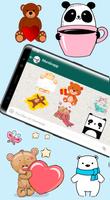 🐻Stickers d'ours et de peluches WAStickerapps Affiche