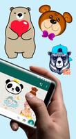 🐻Stickers d'ours et de peluches WAStickerapps capture d'écran 1