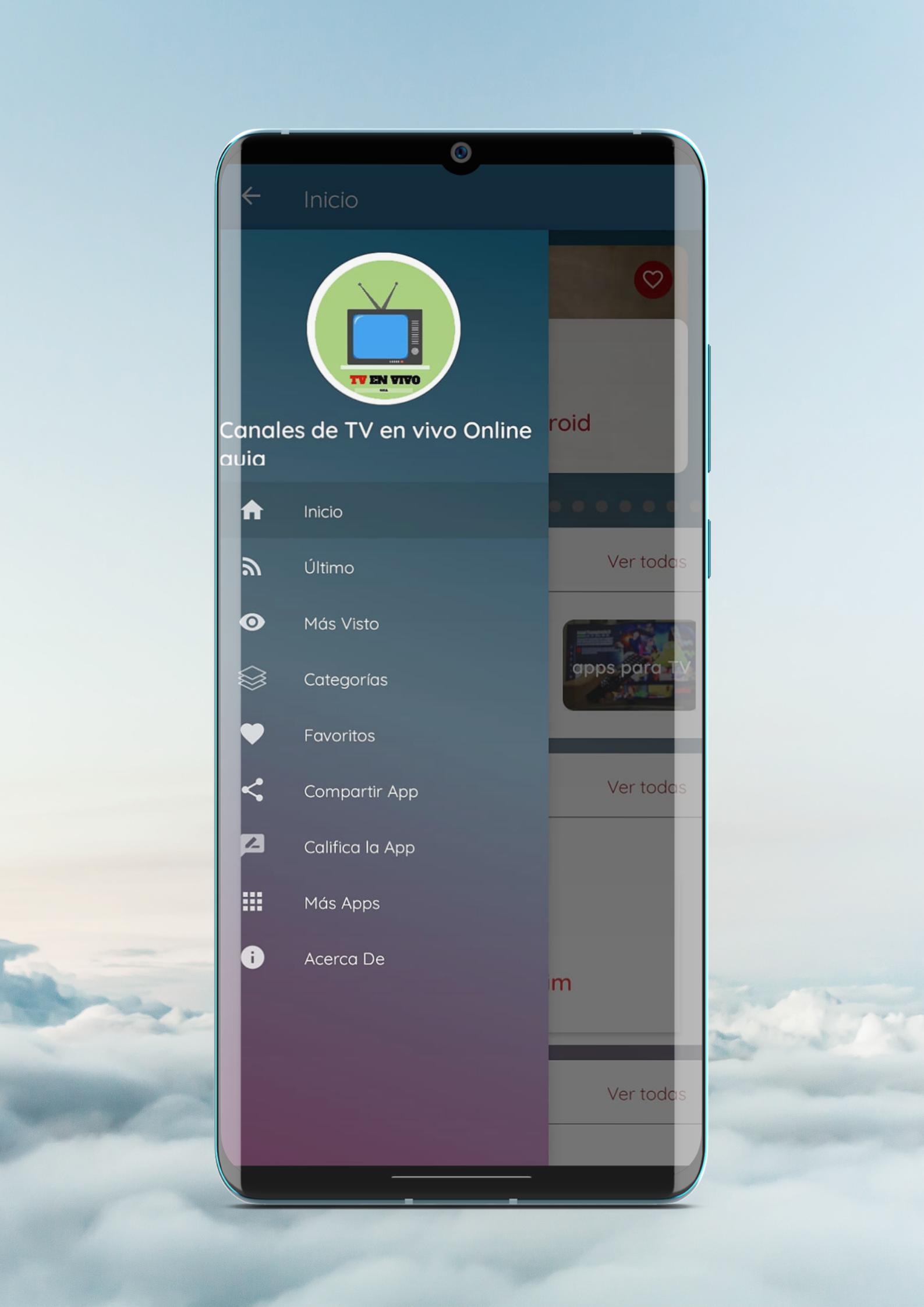 Android İndirme için Canales de TV en vivo guia APK