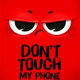 Não toque no meu telefone