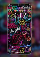 Neon Wallpaper plakat