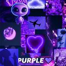 APK Purple Aesthetic Wallpaper
