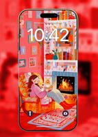 Kertas Dinding Merah HD syot layar 2