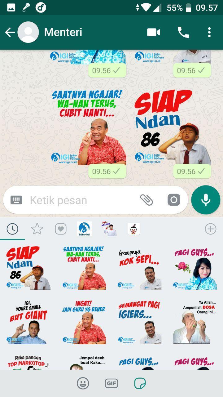 Stiker Wa Igi Pour Android Tlchargez Lapk