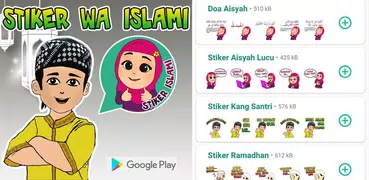 Stiker WA Islami Lengkap
