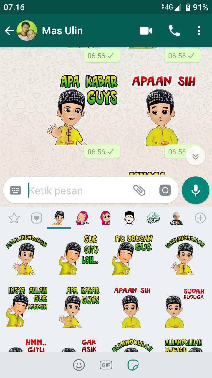 31 Koleksi Stiker  Wa  Bagus Terkeren Postwallpap3r