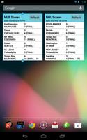 Sports Scores Widget Cartaz