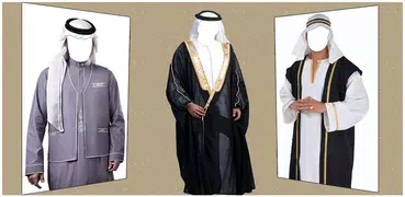 Arab Man Photo Suit