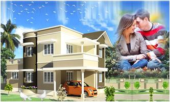 Beautiful Houses Photo Frames 截圖 1