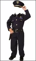 Kids Police Photo Suit 스크린샷 2
