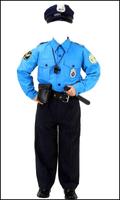 Kids Police Photo Suit Poster