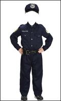 Kids Police Photo Suit captura de pantalla 1