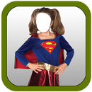 Kids Super Girl Photo Suit APK