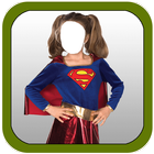 Kids Super Girl Photo Suit icône