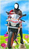 برنامه‌نما Hijab Girl Bike Photo Suit عکس از صفحه