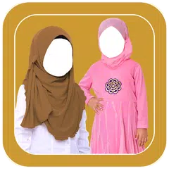 Скачать Hijab Kids Photo Suit APK