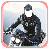 Men Bike Photo Maker Zeichen