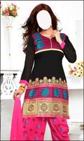 Punjabi Women Photo Suit ポスター