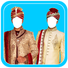 Wedding Sherwani Photo Suit أيقونة