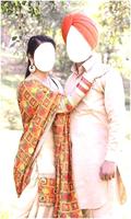 Couple Punjabi Wedding Frames imagem de tela 1