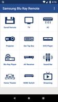 Samsung Blu ray Remote Plakat