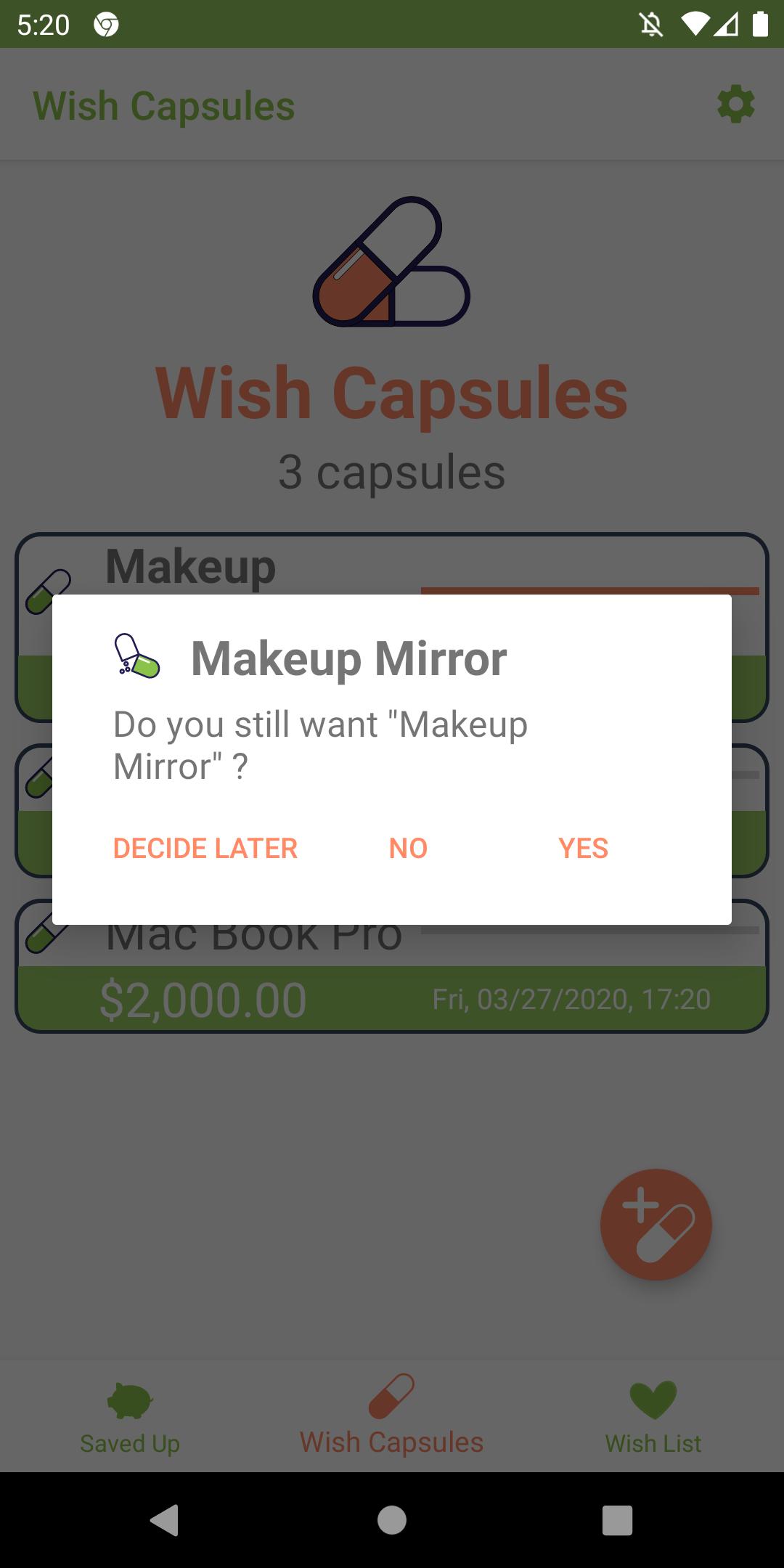 Wish Capsule For Your Impulse Purchases For Android Apk Download - impulse hack roblox