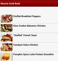 Muscle Cookbook Recipes Affiche