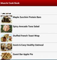 Muscle Cookbook Recipes capture d'écran 1