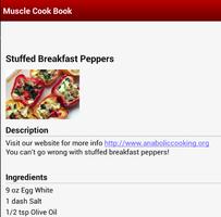 Muscle Cookbook Recipes capture d'écran 2