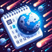Icona Calendario Asteroides