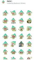 Mushroom stickers for WhatsApp ảnh chụp màn hình 1