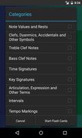 Music Flash Cards - Lite plakat
