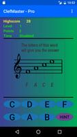 Clef Master - Music Note Game 截图 1