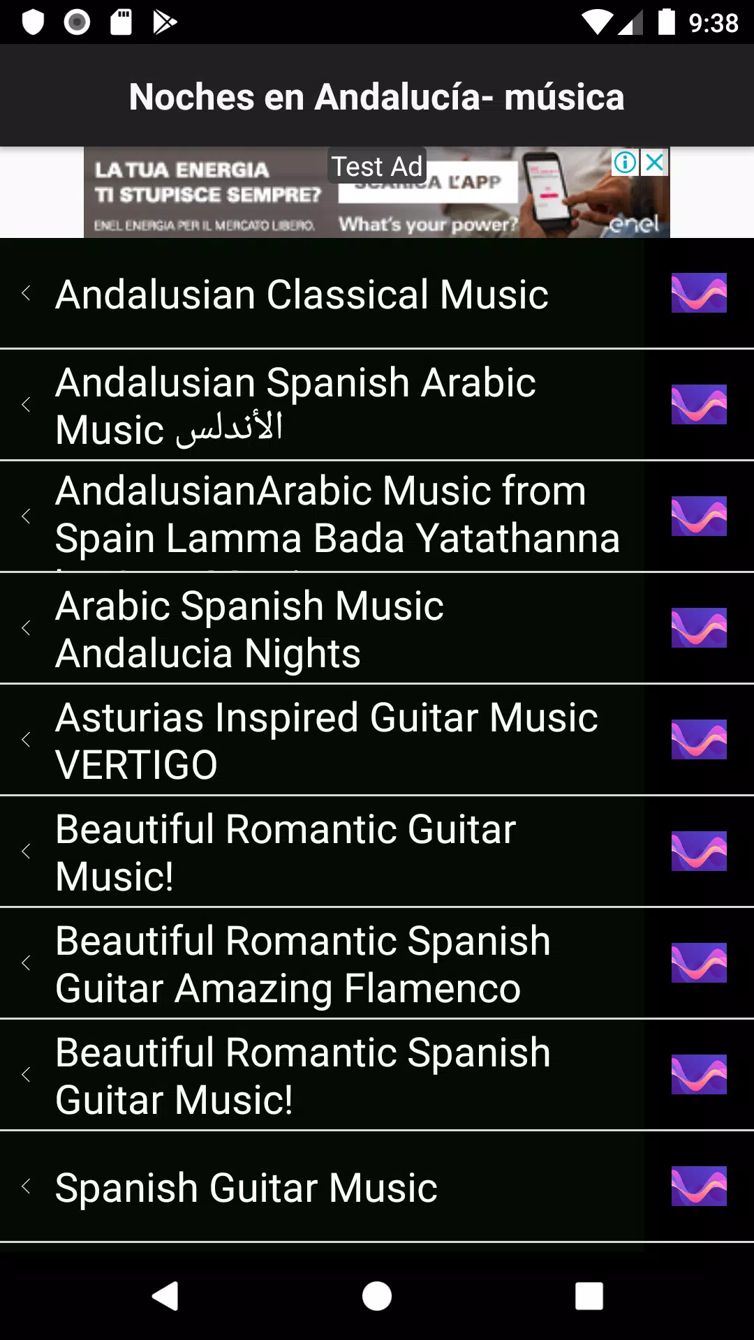Noches en Andalucía- música APK pour Android Télécharger