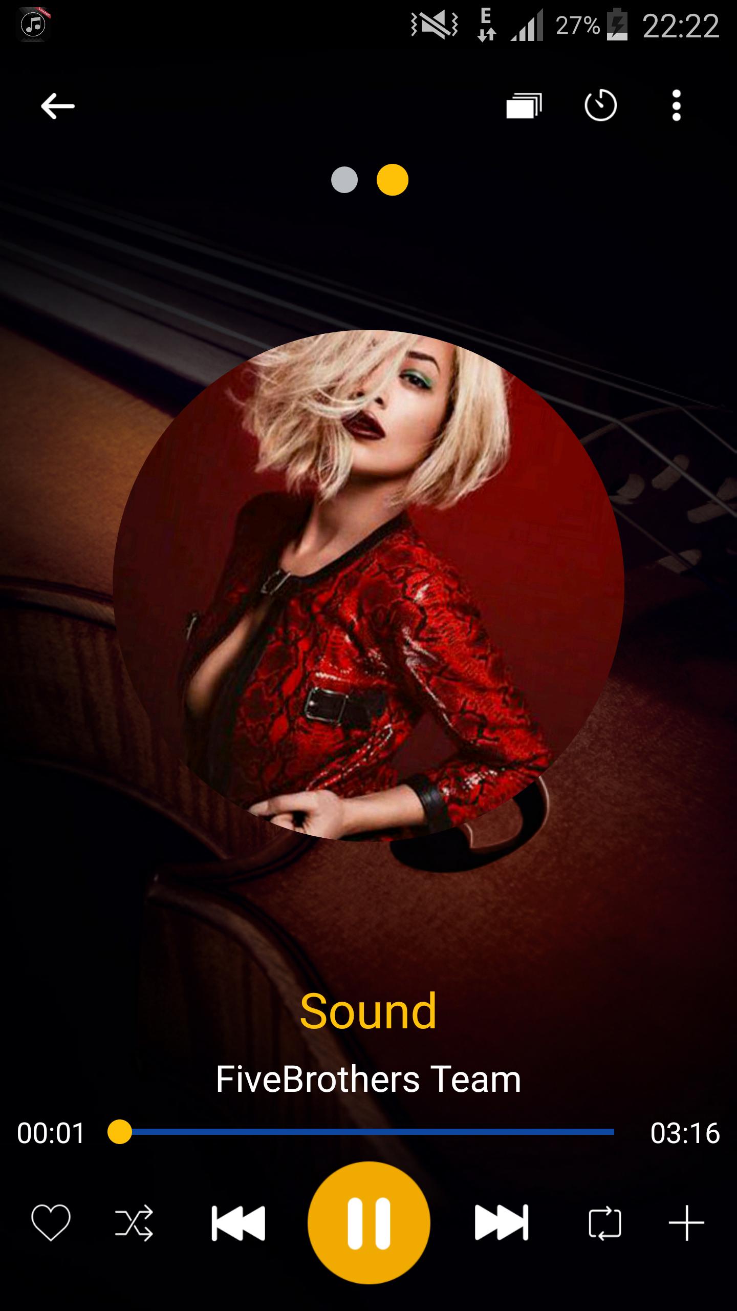 BlackPlayer Music Player para Android - Descargar