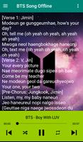 BTS Song plus Lyrics -  Offline скриншот 3