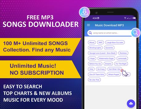 音乐下载MP3-免费歌曲下载器 截图 8