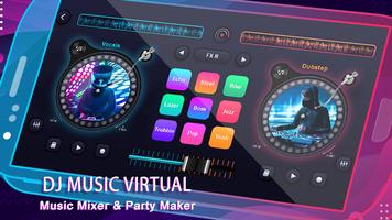 Dj Music Virtual Music Mixer capture d'écran 1