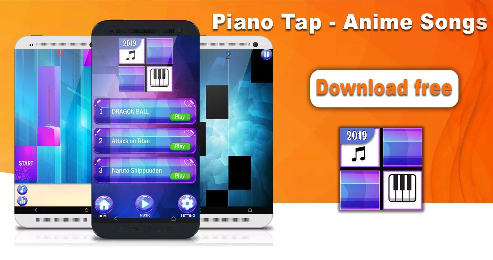 Anime Tap : Piano Songs para Android - Download