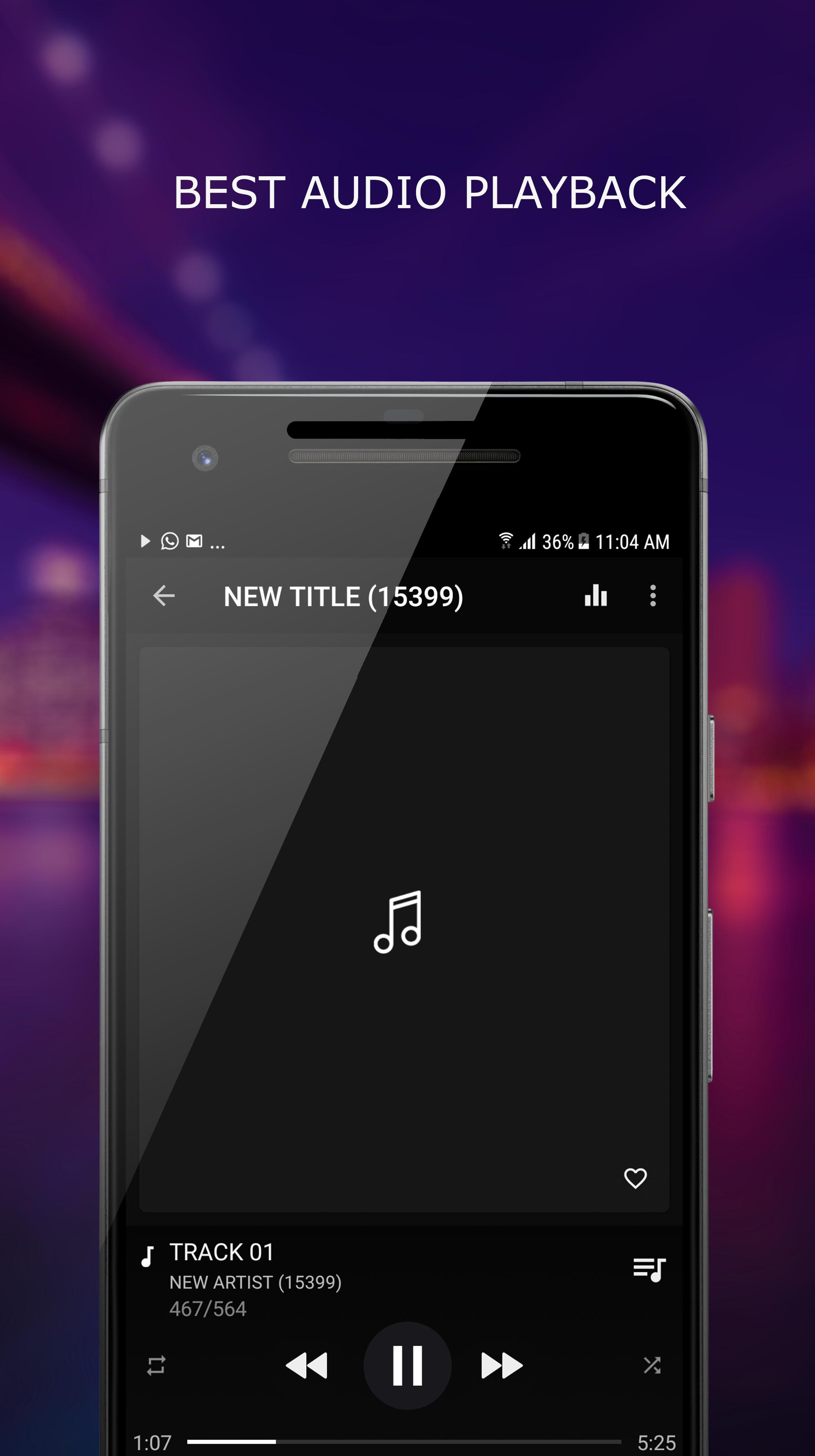 mp3-плеер для Андроид - скачать APK