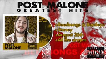 Post Malone Greatest Hits poster