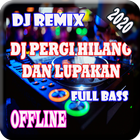 Lagu DJ Pergi Hilang dan Lupakan Offline Remix 아이콘