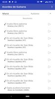 Acordes de guitarra canciones en Español y Letras capture d'écran 2
