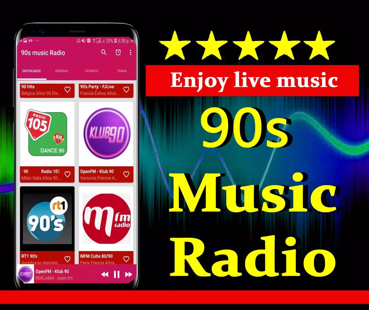 90s Music radio APK for Android Download