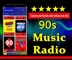 90s Music radio Affiche