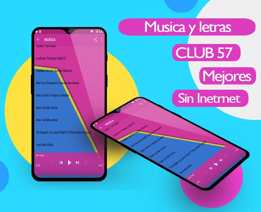 Canciones de Club57 Sin Intern APK for Android Download