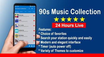 90s Music Collection Plakat